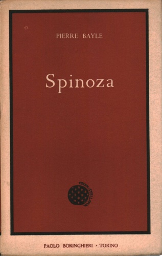 Spinoza.