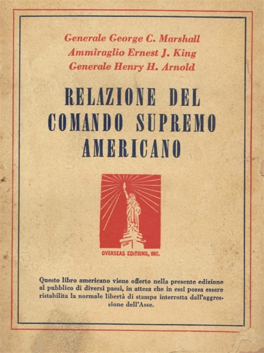 Relazione del Comando Supremo Americano.