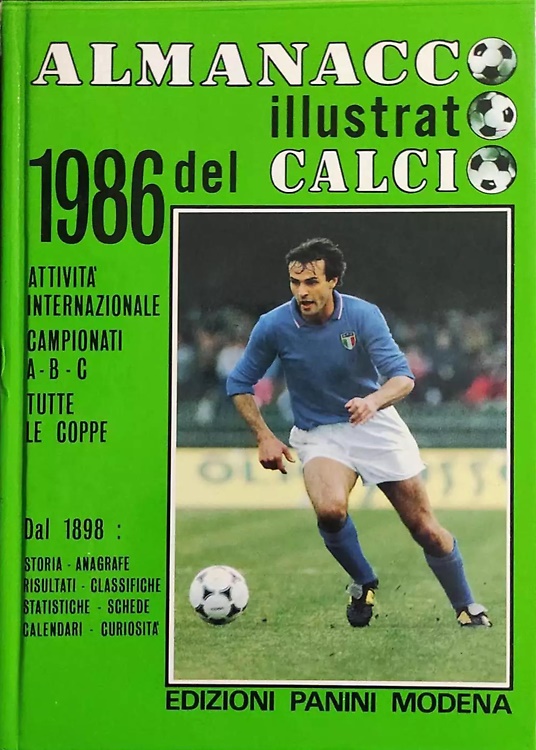 Almanacco illustrato del calcio 1986.