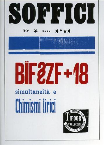 BIFSZF +18 Simultaneità CHIMISMI LIRICI.
