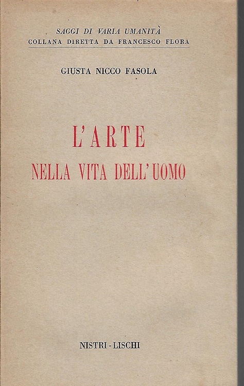 9788883810343-L'arte nella vita dell'uomo.