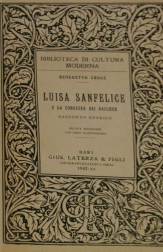 Luisa Sanfelice e la congiura dei Baccher.