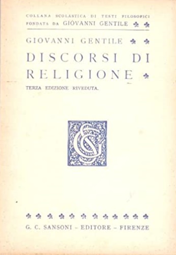 Discorsi di religione.
