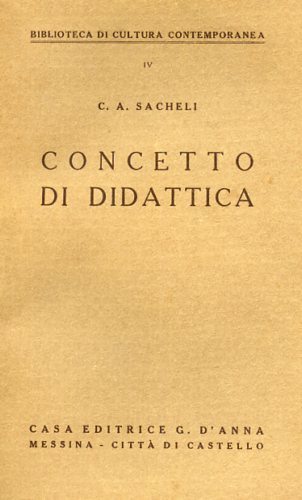 Concetto di didattica.