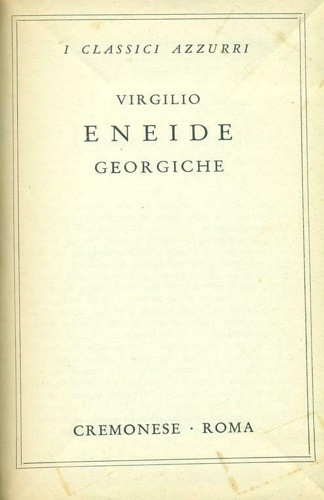 Eneide Georgiche.