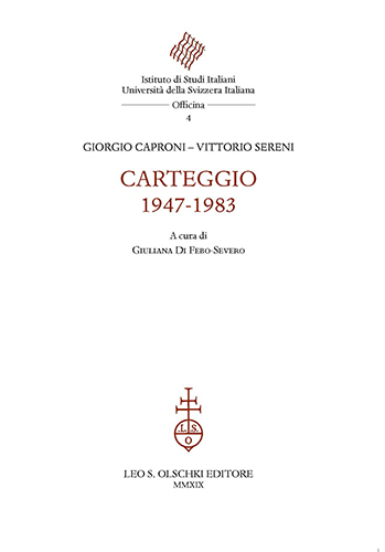 9788822266125-Carteggio 1947-1983.