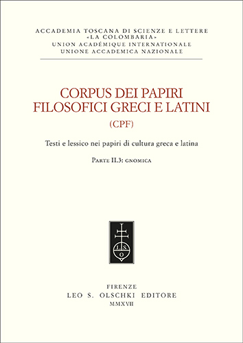 9788822265395-Corpus dei papiri filosofici greci e latini.