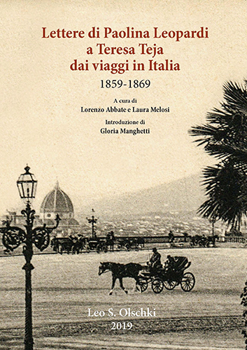 9788822266293-Lettere di Paolina Leopardi a Teresa Teja dai viaggi in Italia (1859-1869).