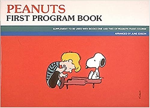 9780793562961-Peanuts First program book.