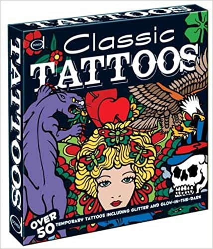 9780486479965-Classic Tattoos: Over 50 Temporary Tattoos Including Glitter and Glow-in-the-Dar