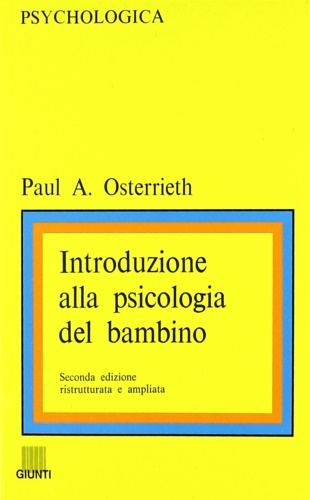 9788809201361-Introduzione alla psicologia del bambino.