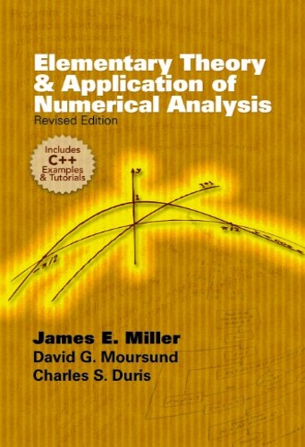 9780486479064-Elementary Theory & Application of Numerical Analysis.