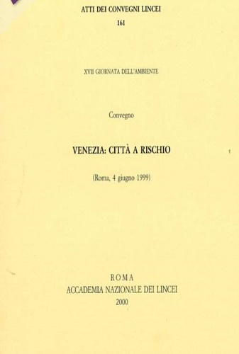 9788821800290-Venezia: città a rischio.