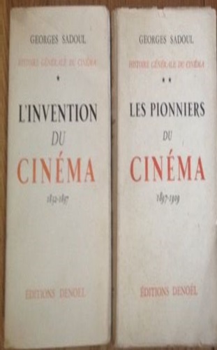 Histoire générale du cinéma.