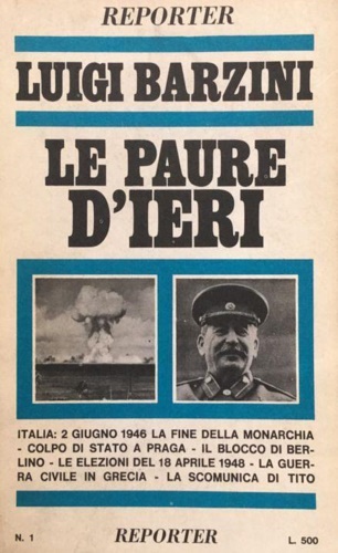 Le paure d'ieri.