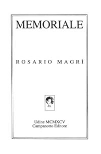 Memoriale.