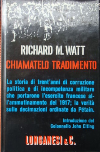 Chiamatelo tradimento.