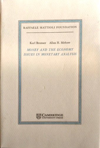 9780521445429-Money and the Economy: Issues in Monetary Analysis.