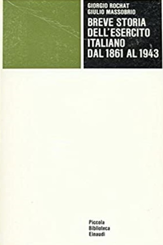 9788806105532-Breve storia dell'esercito italiano dal 1861 al 1943.