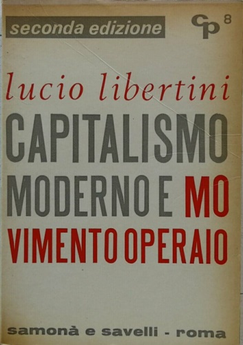 Capitalismo moderno e movimento operaio.