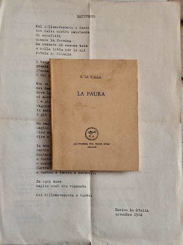 La paura.