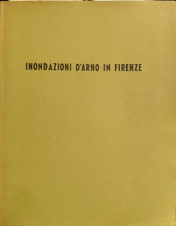 Notizie e considerazioni sulle inondazioni d'Arno in Firenze.