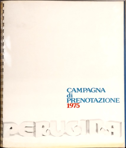 Perugina. Campagna di Prenotazione 1975.