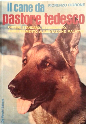 Il cane da pastore tedesco.