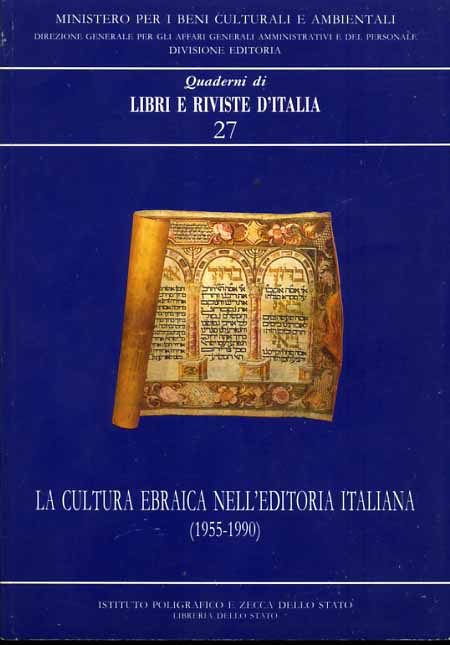 9788824004756-La cultura ebraica nell'editoria italiana (1955-1990). Repertorio bibliografico.