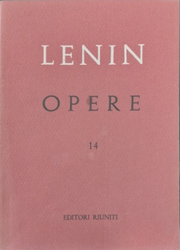 Opere Complete. Vol.XIV. 1908.