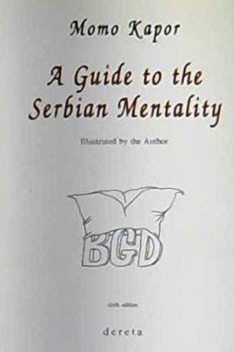 9788673465777-A Guide to the Serbian Mentality.