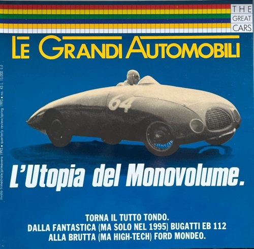 Le Grandi Automobili. Rivista trimestrale. N. 43, primavera 1993.