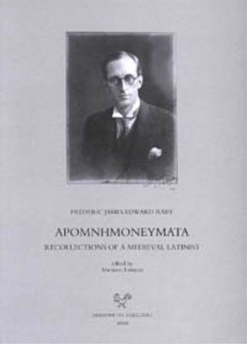 Apomnemoneumata. Recollections of a Medieval Latinist.
