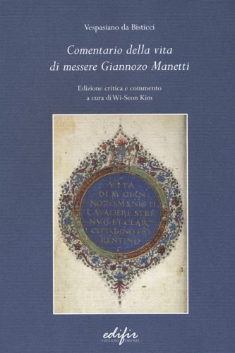 9788879709088-Comentario della vita di messere Giannozzo Manetti.