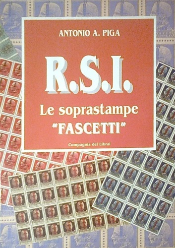 9788886620567-RSI. Le soprastampe «Fascetti».