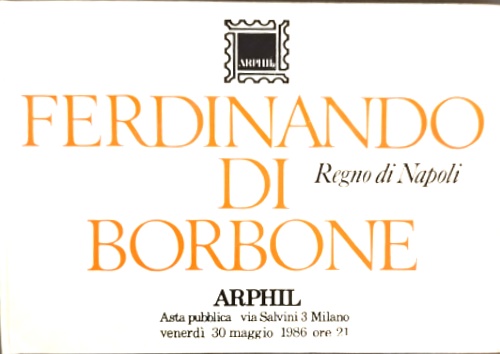 Ferdinando di Borbone . Regno di Napoli.