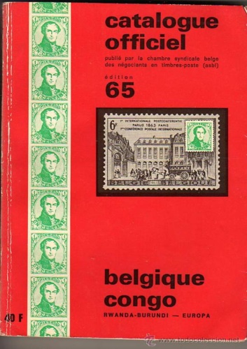 Belgique, Congo belge, Congo, Katanga, Sud Kasai, Ruanda Urundi, Rwanda et Burun