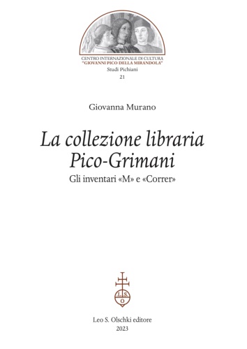 9788822268587-La collezione libraria Pico-Grimani. Gli inventari «M» e «Correr».