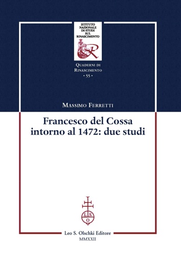 9788822268396-Francesco Del Cossa intorno al 1472: due studi.