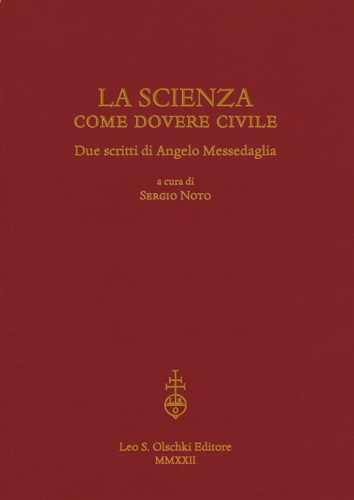 9788822268310-Scienza (La) come dovere civile.Due scritti di Angelo Messedaglia.