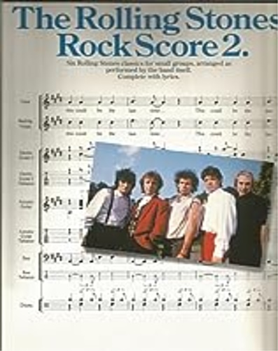 9780711930117-The Rolling Stones Rock Score 2. Six Rolling Stones classics for small groups, a