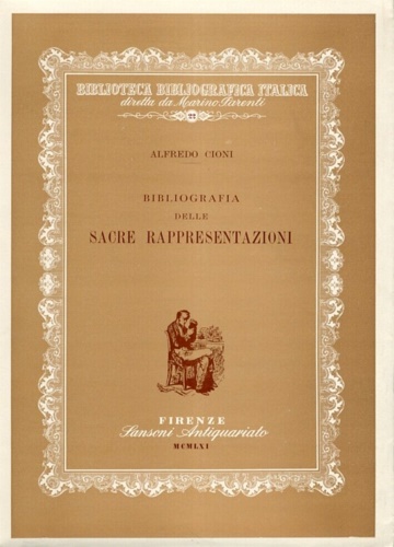 Bibliografia delle Sacre Rappresentazioni.