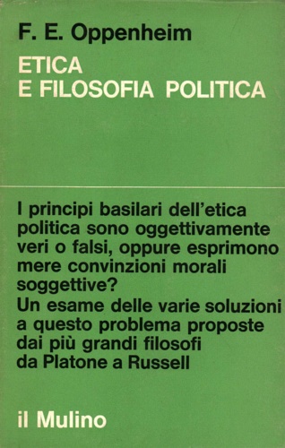 Etica e filosofia politica.