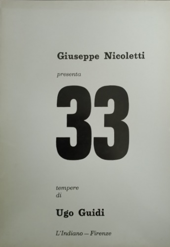 33 tempere di Ugo Guidi.