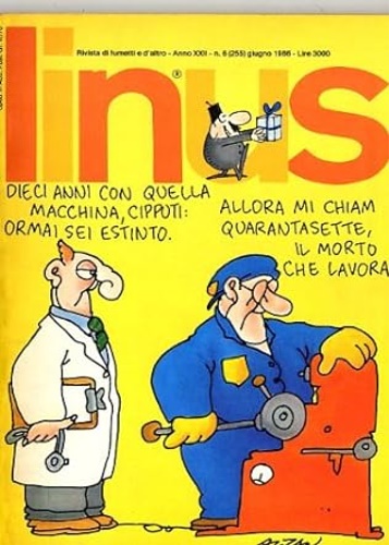 Linus. Anno XXII Giugno 1986. N°6(255).