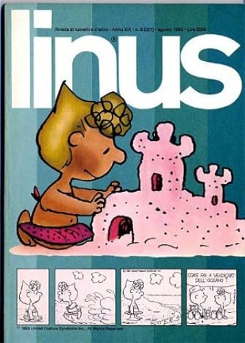 Linus. Anno XIX Agosto 1983. N°8(221).