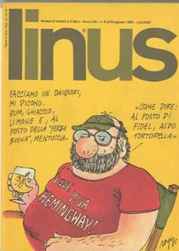Linus. Anno XXI Agosto 1985. N°8  (244).