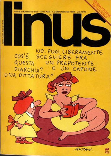 Linus. Anno XXV Febbraio 1987. N°2  (287).