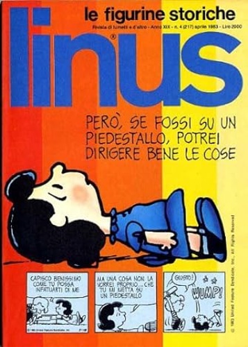 Linus. Anno XIX Aprile 1983. N°4 (217).