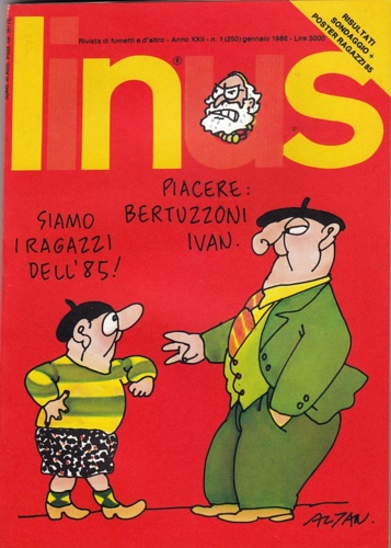 Linus. Anno XXII Gennaio1986. N°1 (250).